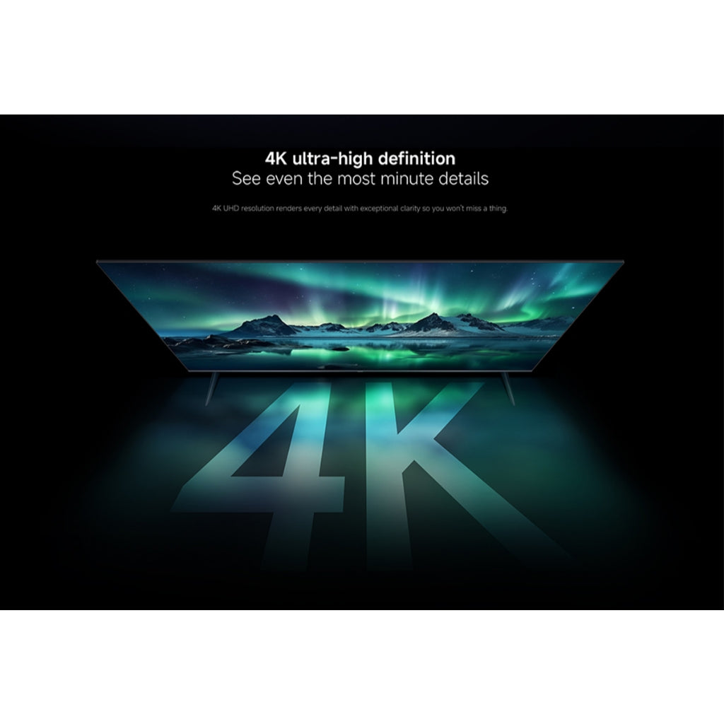 Xiaomi Mi TV A Pro 55 / 65 inch 2026 4K HD สมาร์ททีวี จอแสดงผล QLED 4K สว่างสดใส อัตราการรีเฟรช 120Hz Google TV