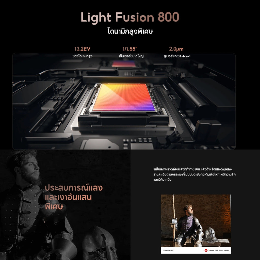 Xiaomi 15T กล้องเรือธง Leica Summilux ชิปประสิทธิภาพสูง MTK Dimensity 8400 Ultra 4nm ชาร์จเร็ว 67W หน้าจอ 120Hz