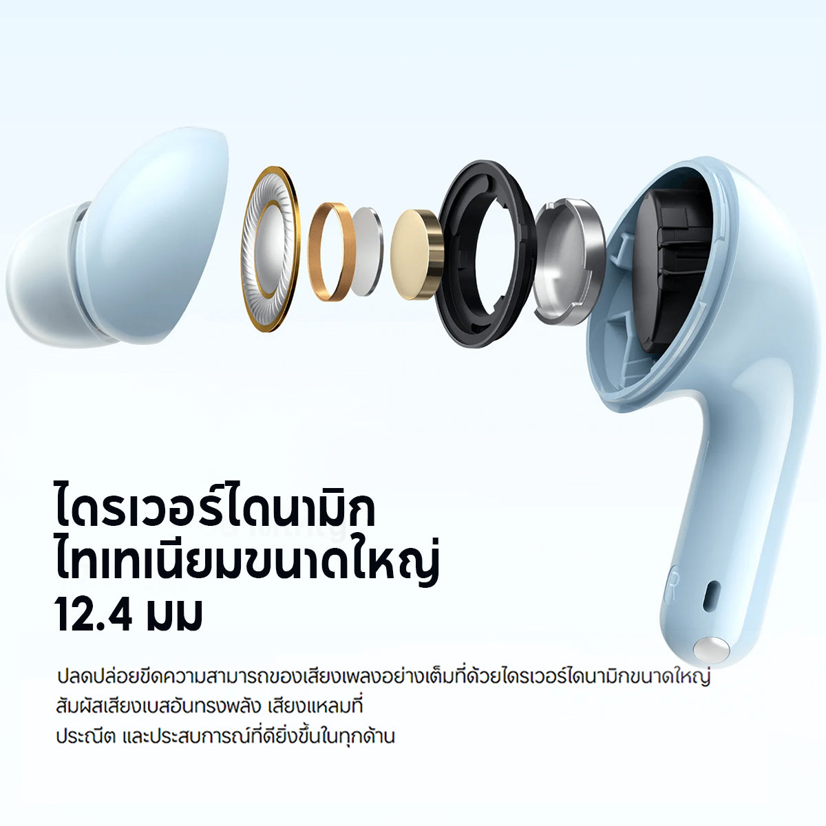 Xiaomi Redmi Buds 6 Lite/Active/Play Wireless Bluetooth Earphone หูฟังบลูทูธไร้สาย ลดเสียงรบกวนการโทร เล่นได้นาน