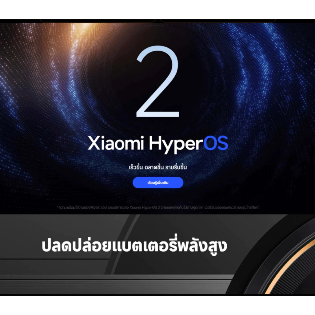 POCO F7 Ultra 5G 12+512/16+512 ชิปเซ็ตเรือธง Snapdragon® 8 Elite｜ชิปเซ็ต VisionBoost D7｜กล้อง 3 ตัว คมชัด 50MP